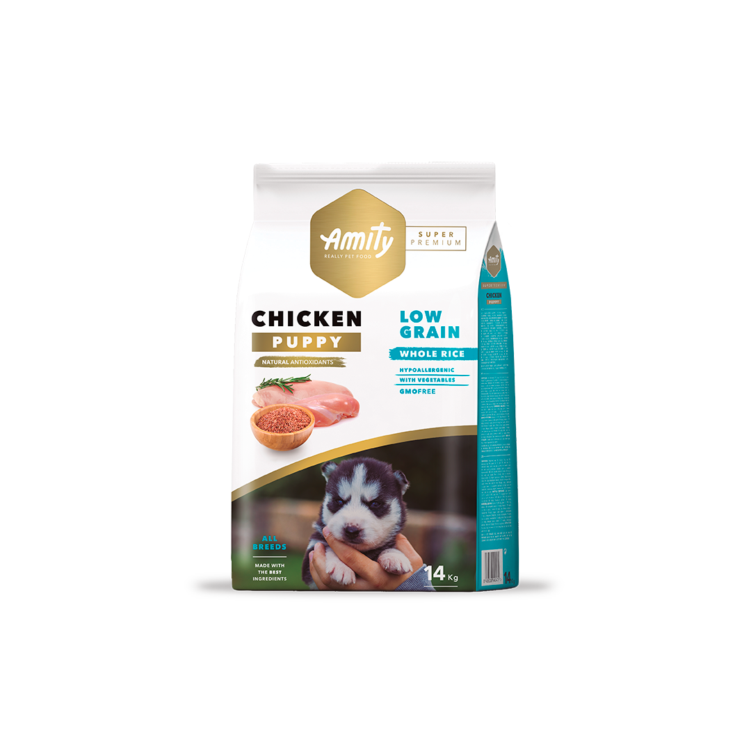 AMITY CACHORRO POLLO| PUPPY CHICKEN 4kg