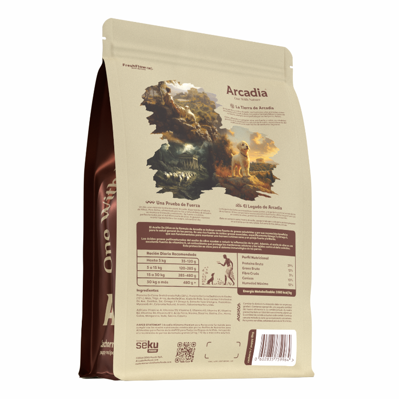 ARCADIA CACHORRO 8 KG