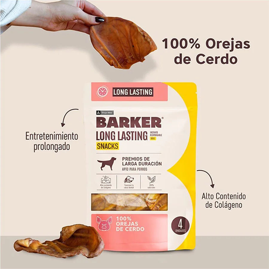 BARKER OREJAS DE CERDO LONG LASTING
