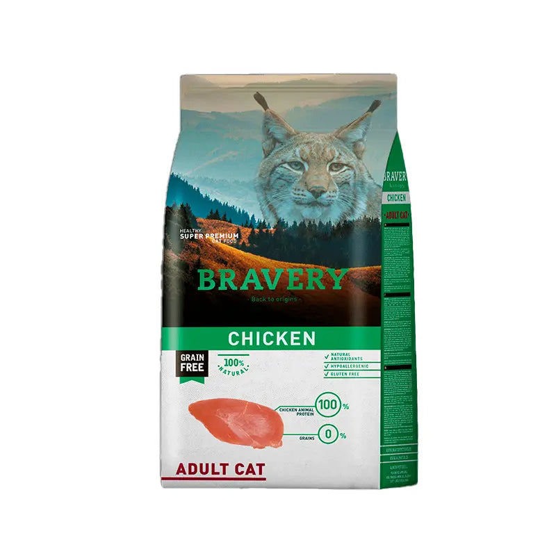 BRAVERY CAT CHICKEN| Gato Adulto Pollo 7 Kg