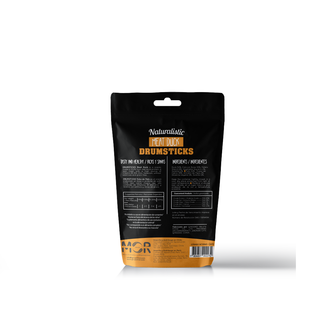 Naturalistic Meat Duck Drumstick 90 gr