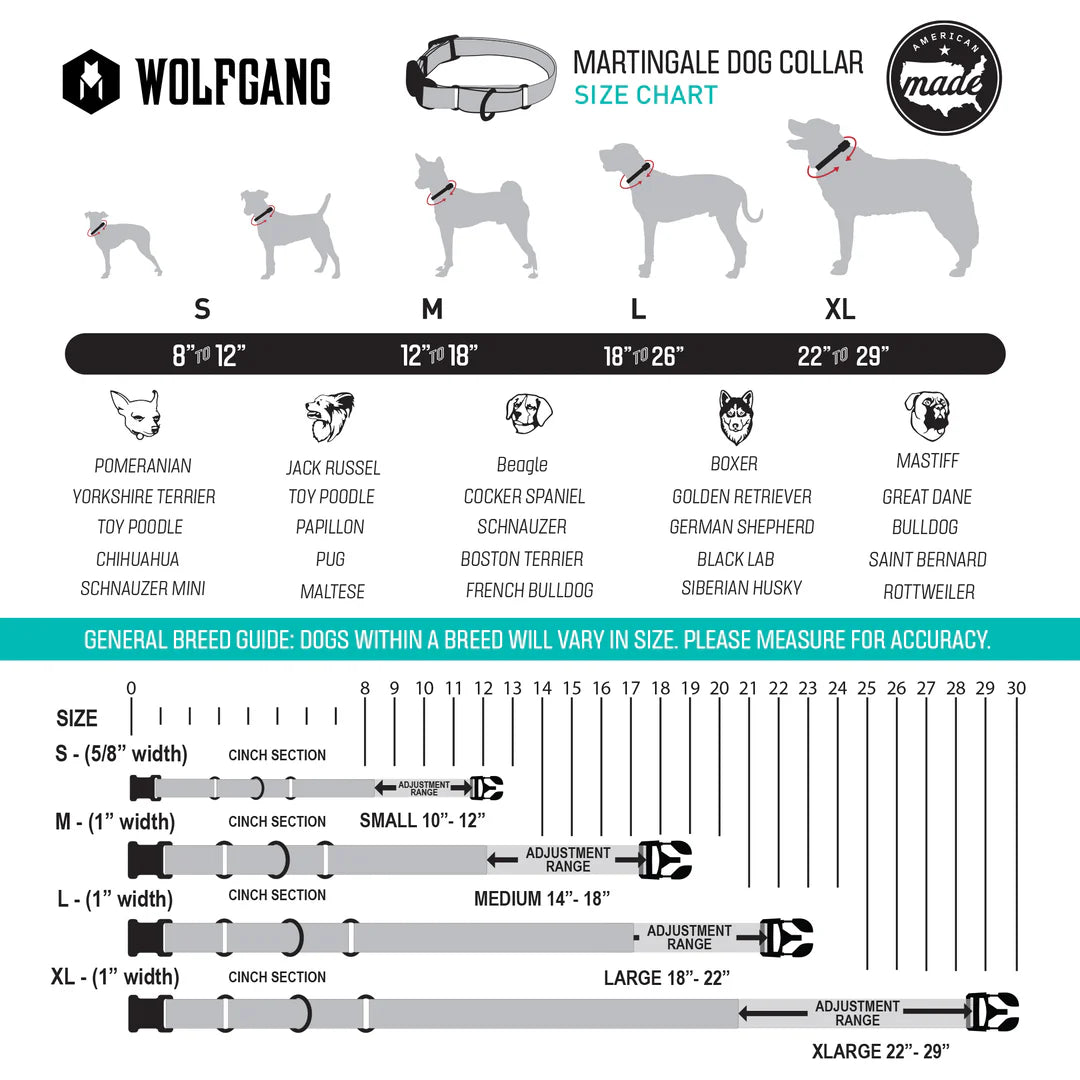 Collar Mantingale Daydream Talla M 35-45 cm