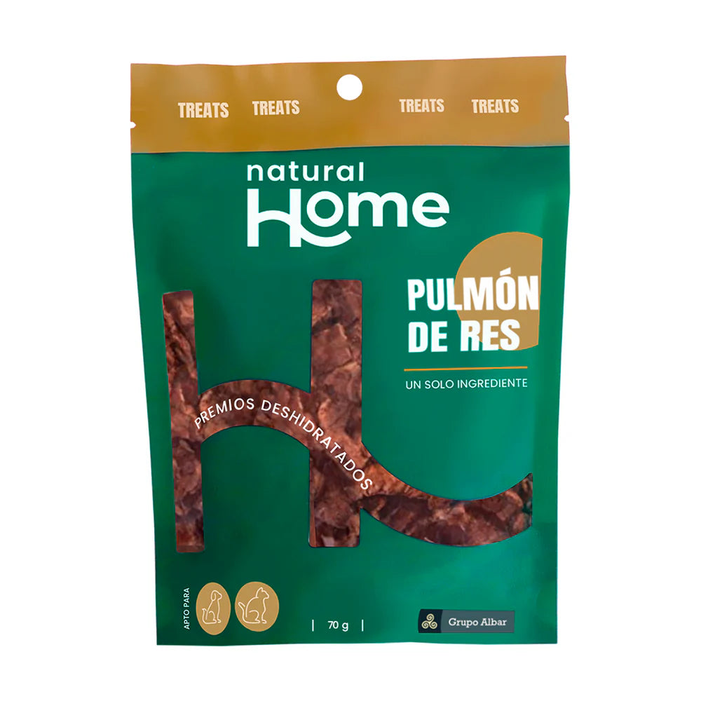 Natural Home Treats Pulmón de Res