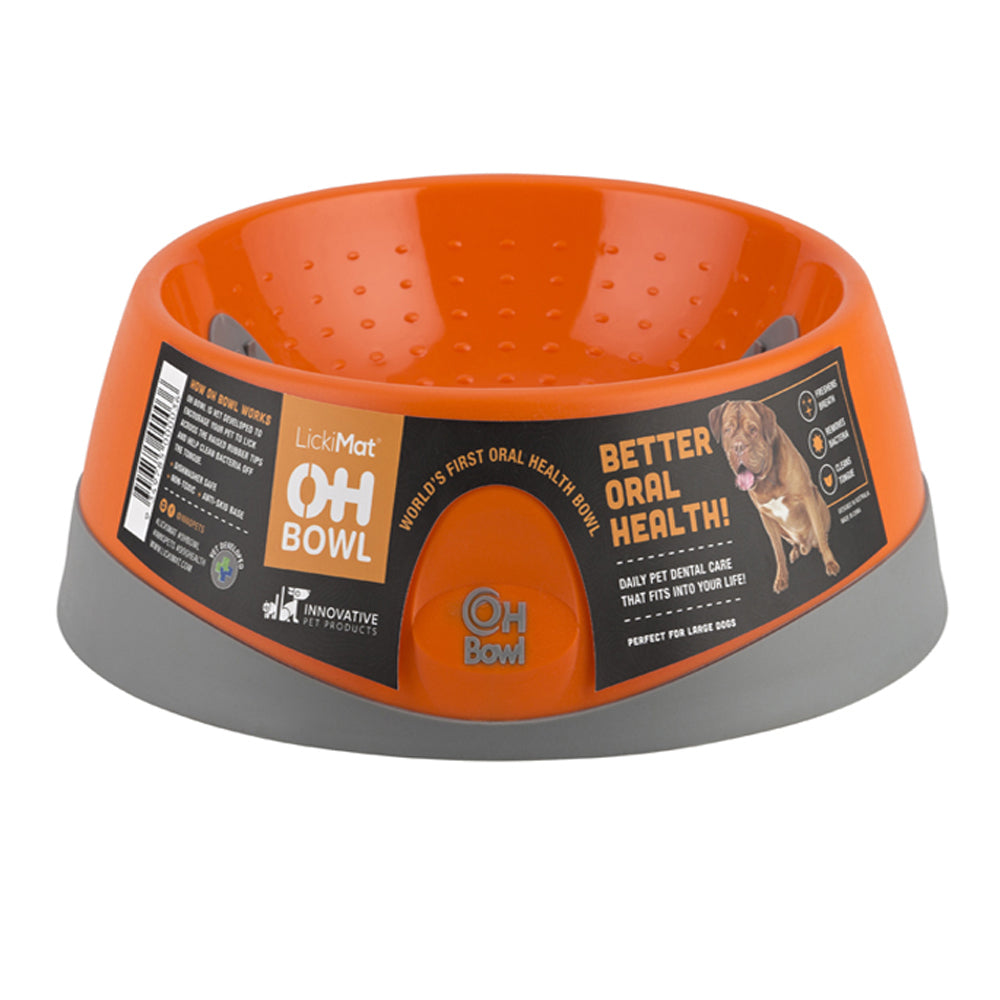 LickiMat OH BOWL LARGE FOR DOG|Plato con Texturas para Perros