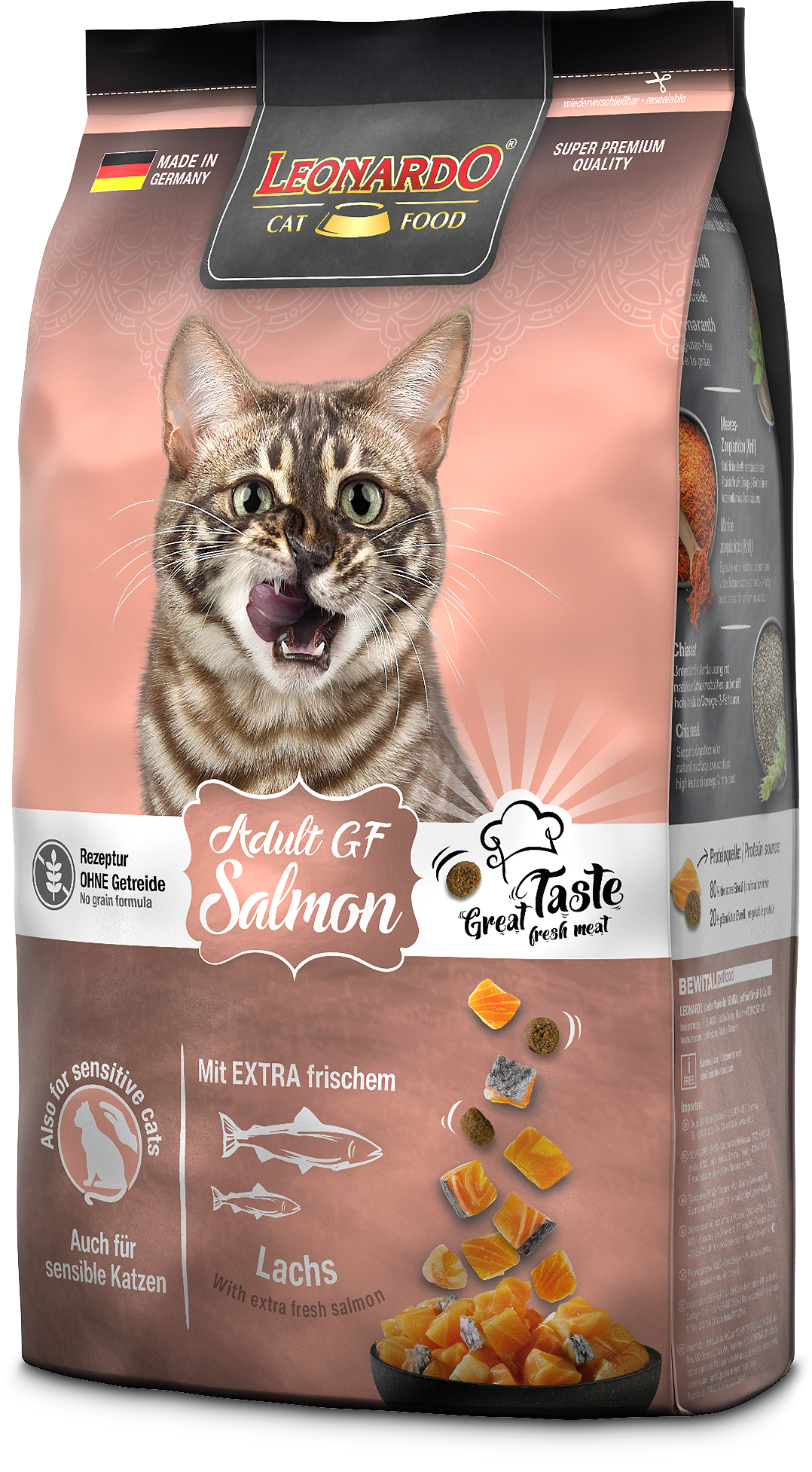 LEONARDO GATO ADULTO SALMÓN 1,8 kg