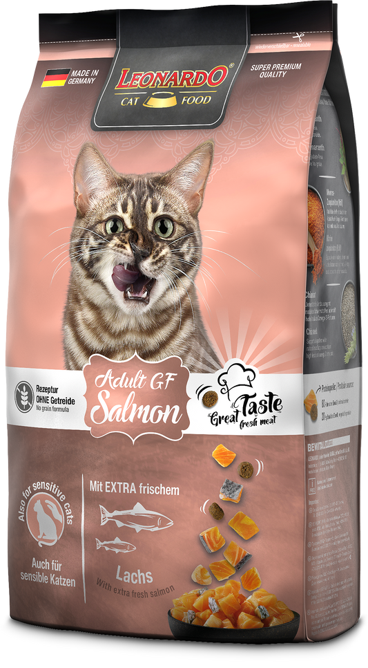 LEONARDO GATO ADULTO SALMÓN 7,5 kg