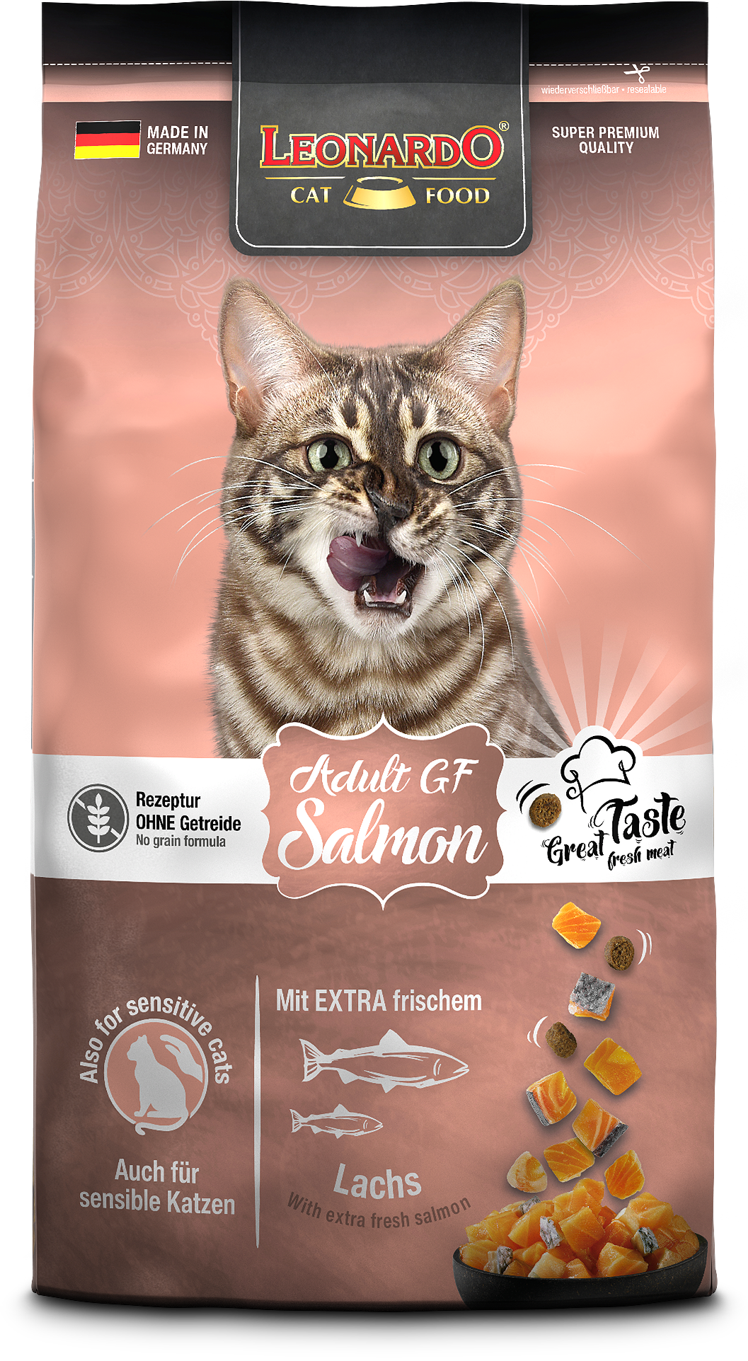 LEONARDO GATO ADULTO SALMÓN 1,8 kg