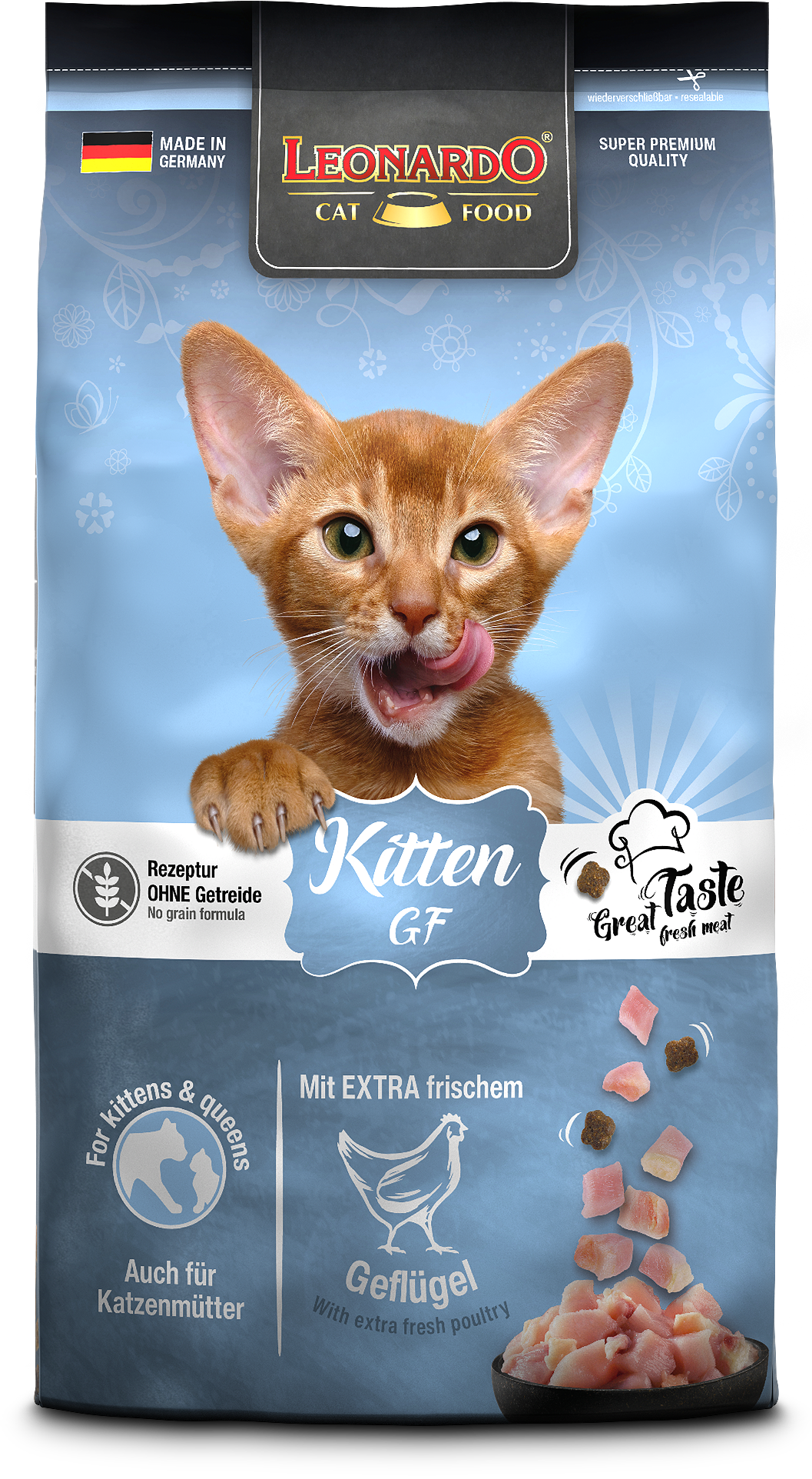 LEONARDO KITTEN LIBRE DE GRANO 1,8 kg