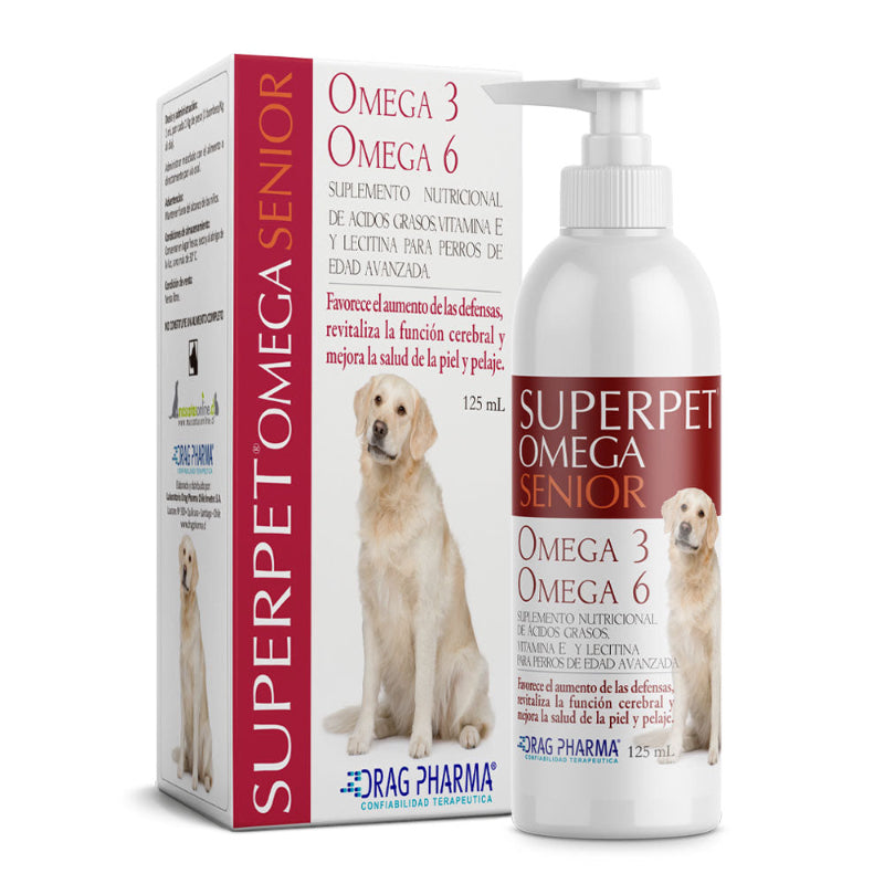 SUPERPET OMEGA 3-6 SUPLEMENTO PERRO SENIOR