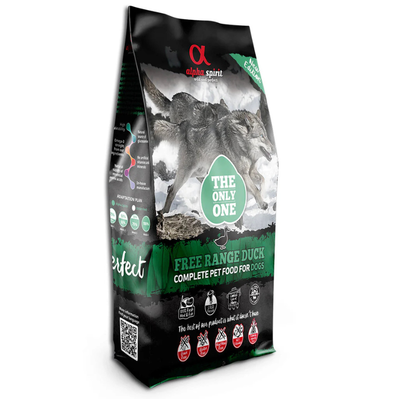 ALPHA SPIRIT THE ONLY ONE PATO PARA PERROS 12 kg