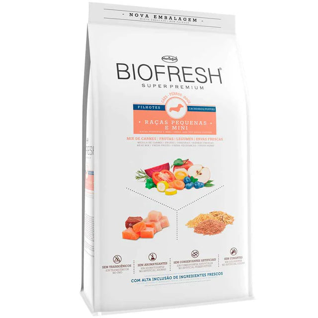BIOFRESH PERRO CACHORROS RAZAS PEQUEÑAS Y MINI 3KG