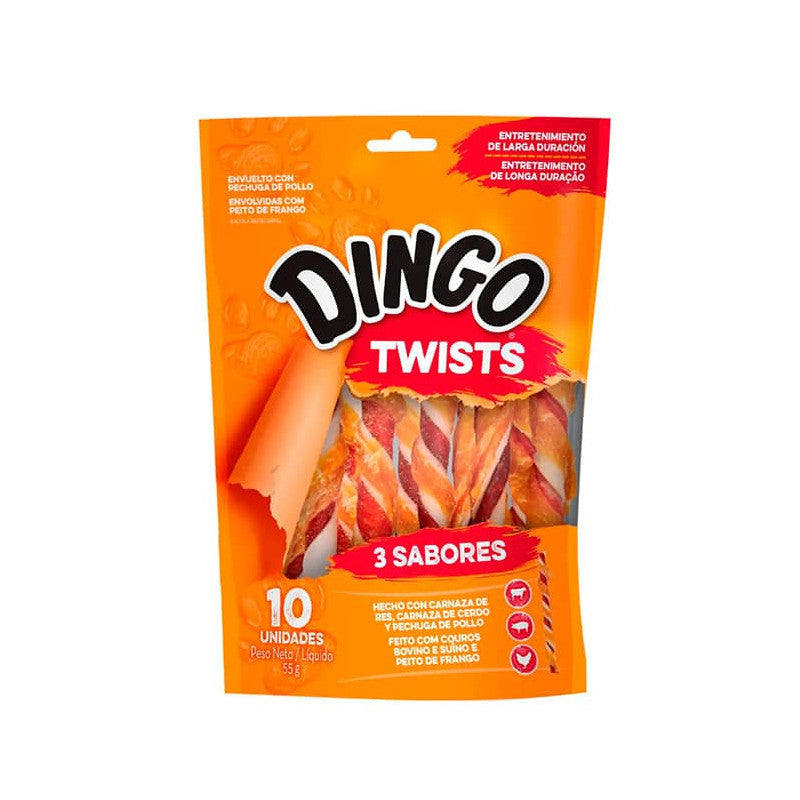 DINGO TRIPLE FLAVOR TWIST 10 PK