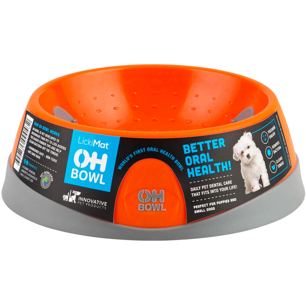 LickiMat OH BOWL SMALL FOR DOG|Plato con Texturas para Perros