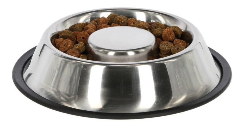 Plato Anti-Estrés Acero Inoxidable Para Perros Grandes