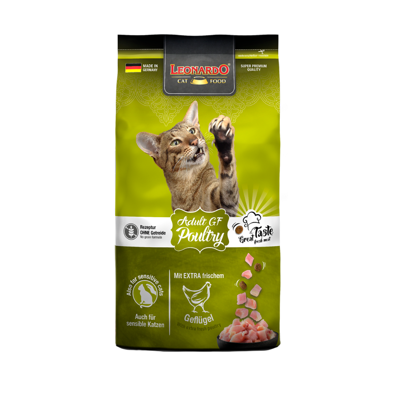 LEONARDO GATO ADULTO POULTRY GF 7,5 Kg