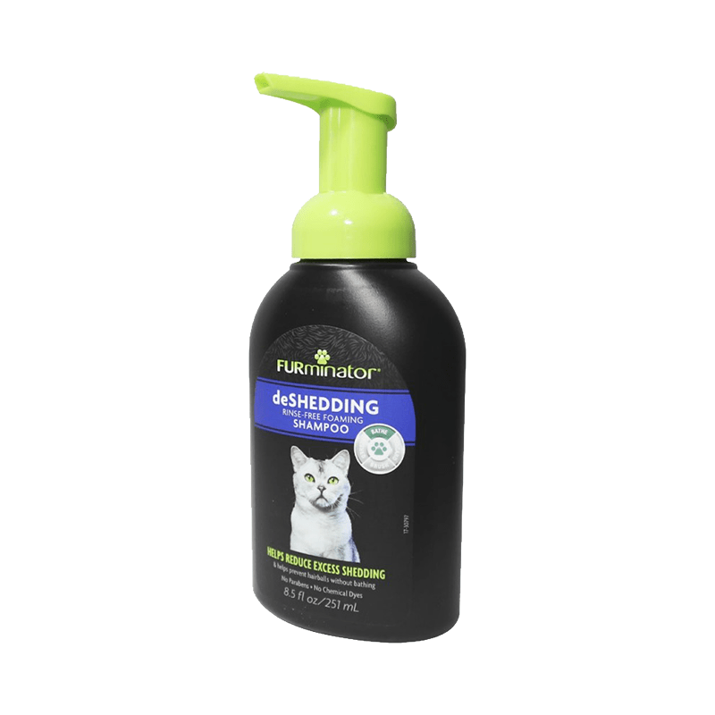 Shampoo Furminator para Gatos en Espuma Sin Enjuague 251 ml