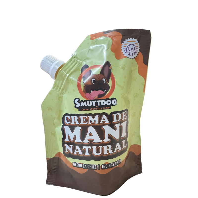 SMUTTDOG CREMA DE MANÍ NATURAL 150 GR
