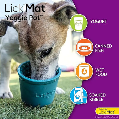 LickiMat Yoggie| Plato Calmante y Estimulante para Perros