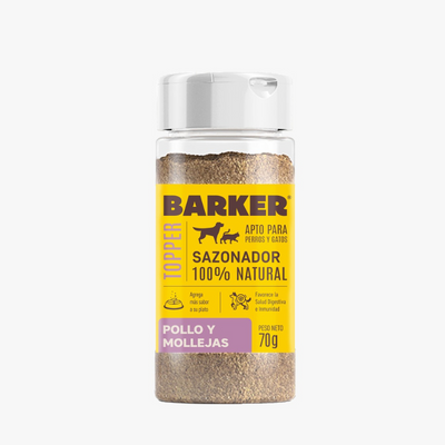 BARKER Sazonador Pollo y Mollejas (100% Natural)