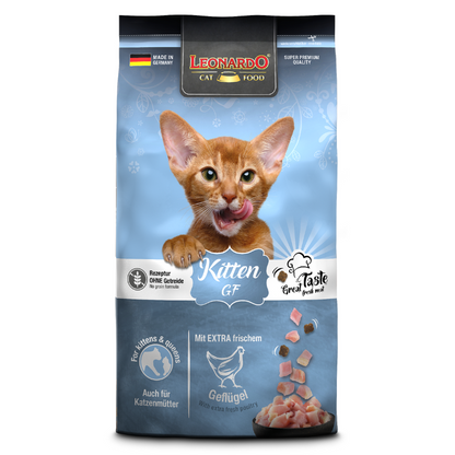 LEONARDO KITTEN LIBRE DE GRANO 7,5 Kg