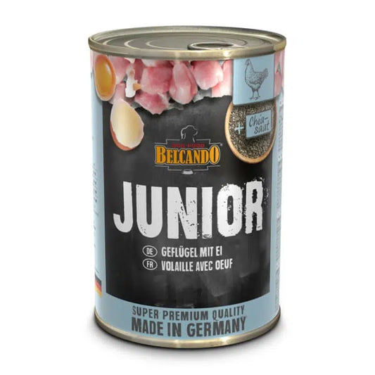 BELCANDO LATA JUNIOR AVE CON HUEVO