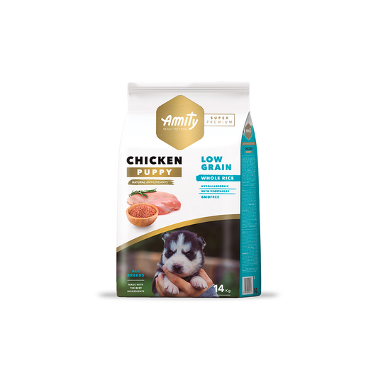 AMITY CACHORRO POLLO| PUPPY CHICKEN 14 kg