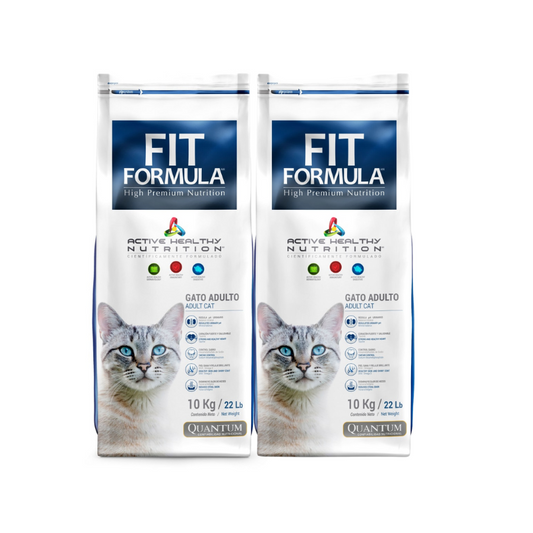 Pack Fit Formula Gato 10 kg 2 unidades