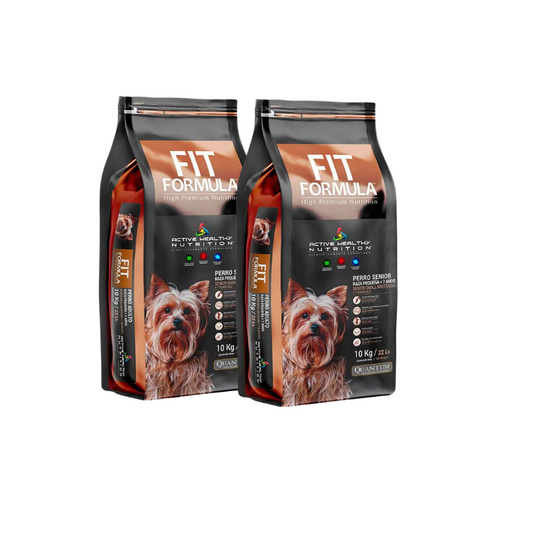 Pack FIT FORMULA® Senior Raza Pequeña 10 kg 2 unidades