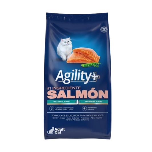 AGILITY URINARY PARA GATOS SABOR SALMÓN 10 Kg