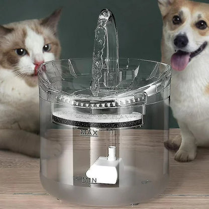 BEBEDERO DE AGUA PARA MASCOTAS CON SENSOR 2 Litros