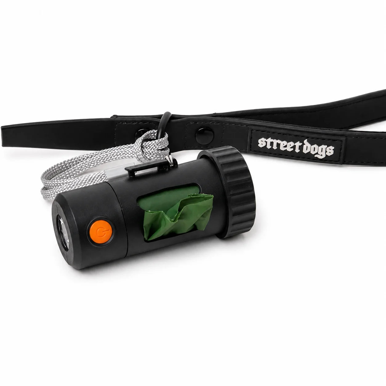 Dispensador de Bolsas con Linterna Recargable - Street Dogs