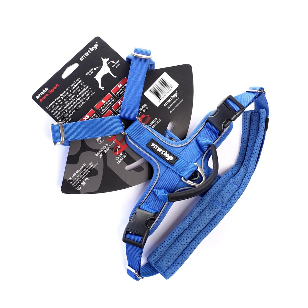 Arnés Aerosport para Perros - Street Dogs - Azul