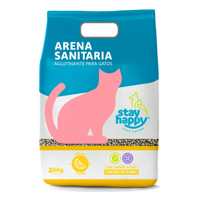 ARENA STAY HAPPY 20 KG LIMÓN AGLUTINANTE