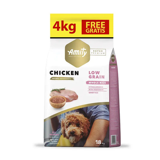 AMITY POLLO PERRO ADULTO 14+4 KG