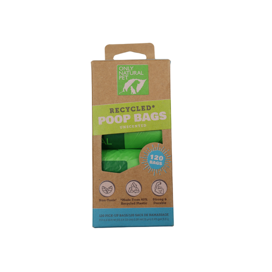 ONLY NATURAL PET BOLSAS BIODEGRADABLES POOP BAGS 120 U