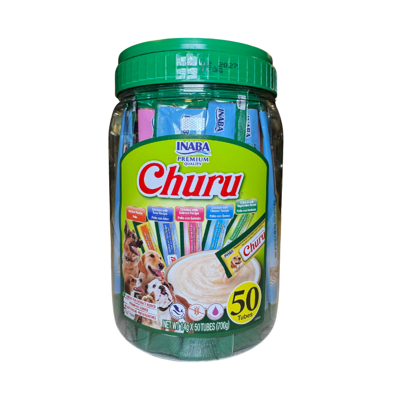 CHURU BOX PERRO VARIEDADES 50 TUBOS – Roar PetShop