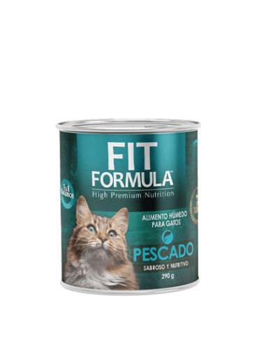 FIT FORMULA LATA GATO SABOR PESCADO 290 gr