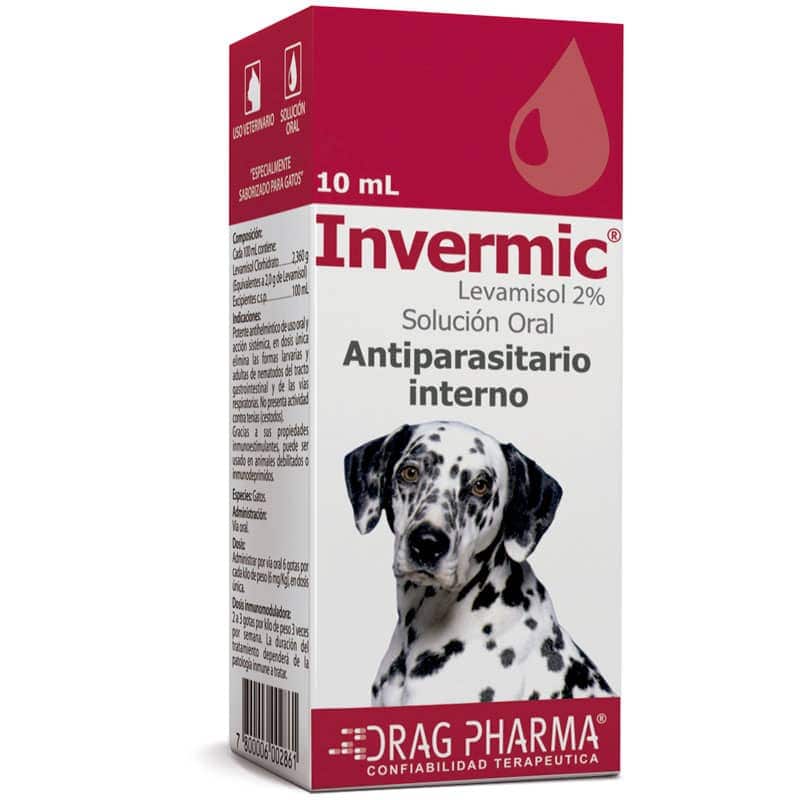 Invermic Antiparasitario Interno Perro Gotas 10 ml