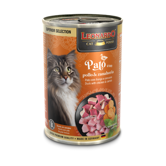 LEONARDO LATA 400G | PATO-POLLO- ZAHANORIA