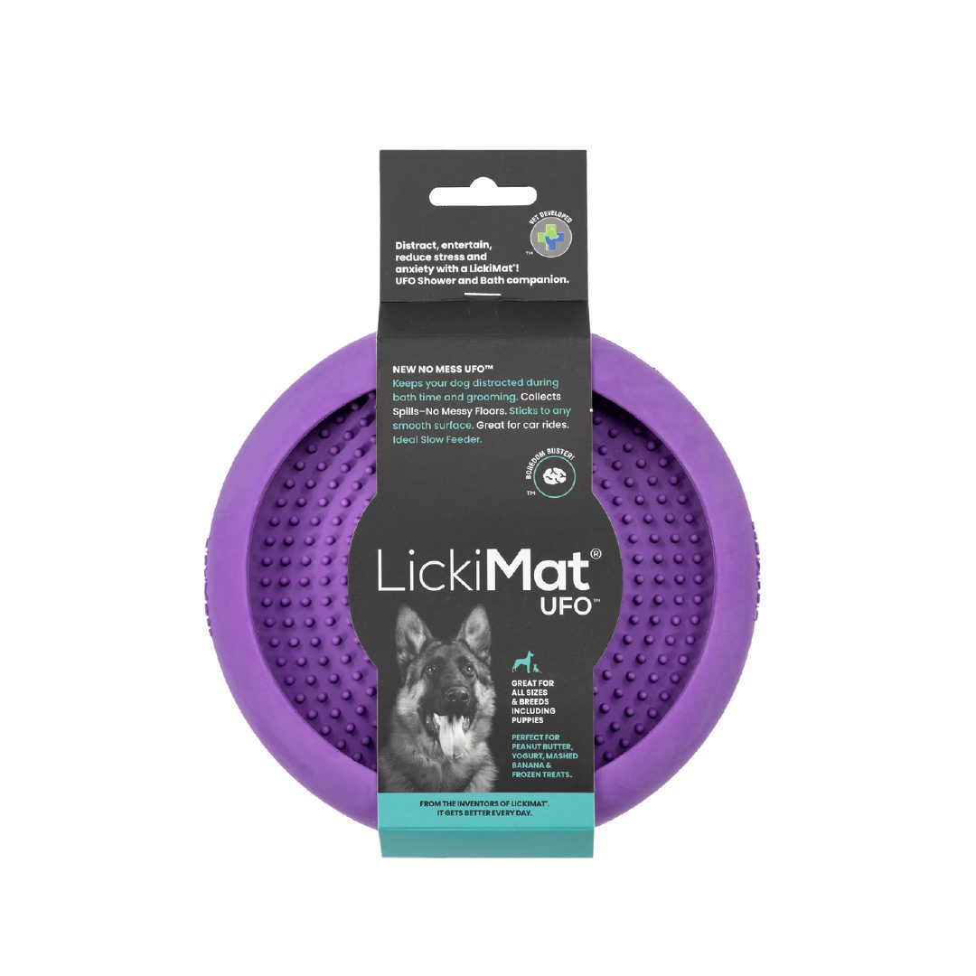 LickiMat UFO FOR DOG|Plato Calmante y Estimulante para Perros
