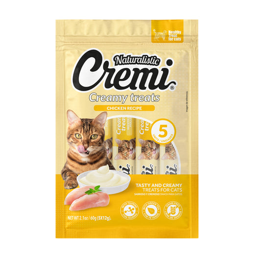 Naturalistic Cremi Pollo 5x12g