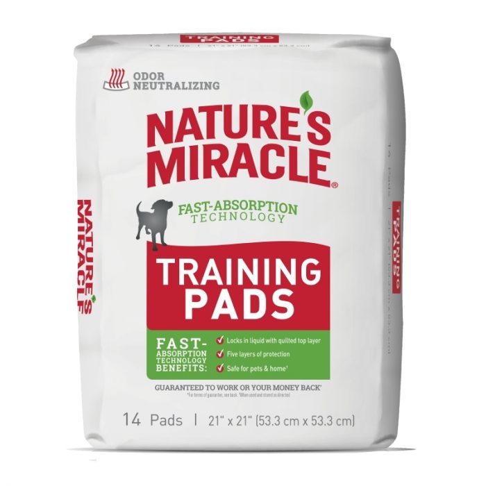Natures Miracles TRAINING PADS, 14 UN|Sabanillas