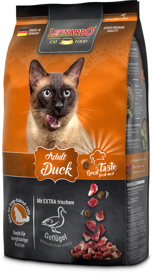 LEONARDO GATO ADULTO PATO 1,8 kg