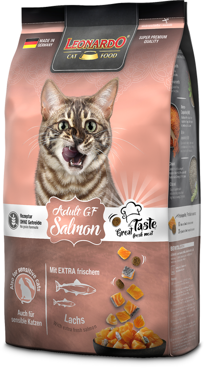 LEONARDO GATO ADULTO SALMÓN 1,8 kg