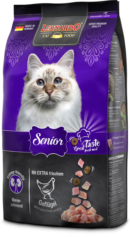 LEONARDO GATO SENIOR 7,5 kg