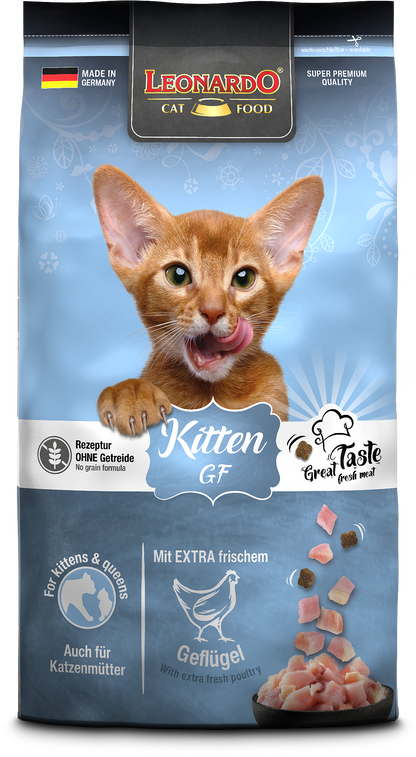 LEONARDO KITTEN LIBRE DE GRANO 1,8 kg