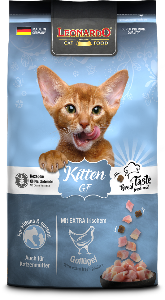 LEONARDO KITTEN LIBRE DE GRANO 7,5 Kg