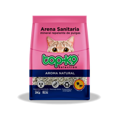 ARENA MINERAL NATURAL 4 KG REPELENTE DE PULGAS