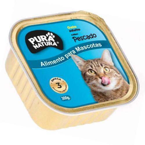 PURA NATURA GATO| PESCADO 300 GR