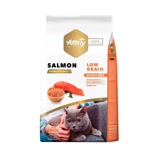 Amity Gato Adulto Sabor Salmón 2 Kg